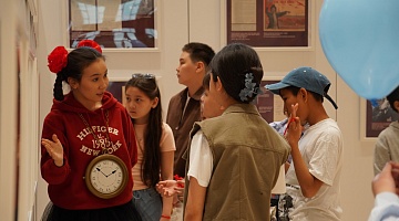 Школьники отметили День защиты детей в Архиве Президента РК